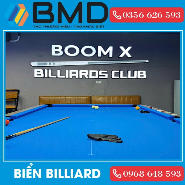 Thiết kế & thi công biển quảng cáo Billard