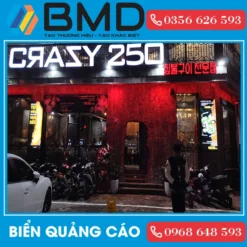 Biển nhà hàng thịt nướng Hàn Quốc