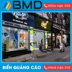 Bảng quảng cáo tiệm chè