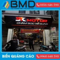 Biển quảng cáo cửa hàng sửa chữa xe máy